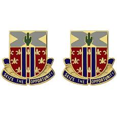 623rd Field Artillery Regiment Unit Crest (Seize the Opportunity)